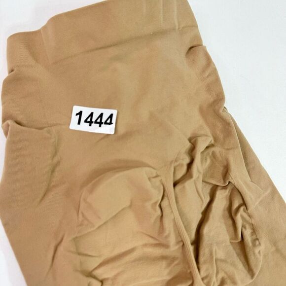 Skims Short Womens Large Tan Seamless Sculpt Mid Thigh Shorts Bottom Shapewear - Picture 5 of 5